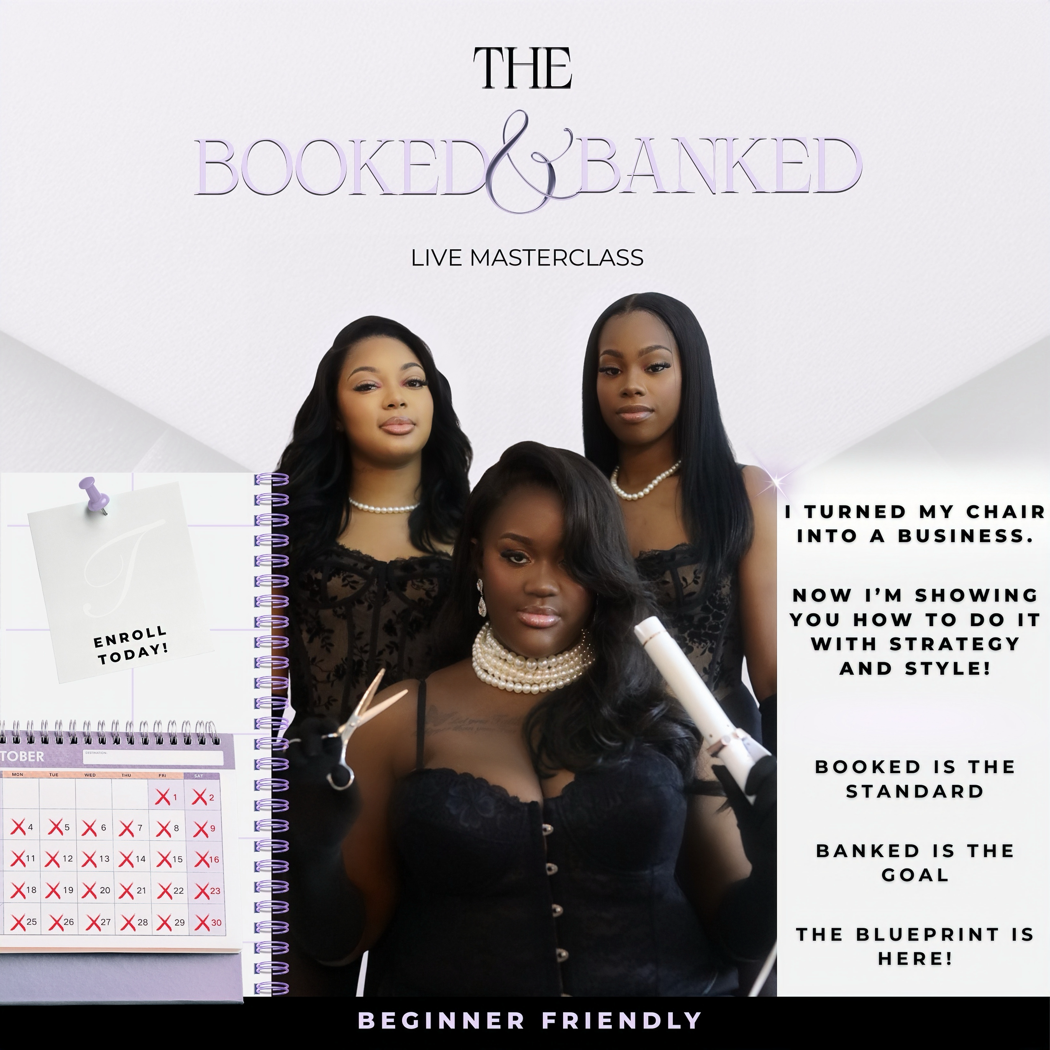THE BOOKED & BANKED MASTERCLASS