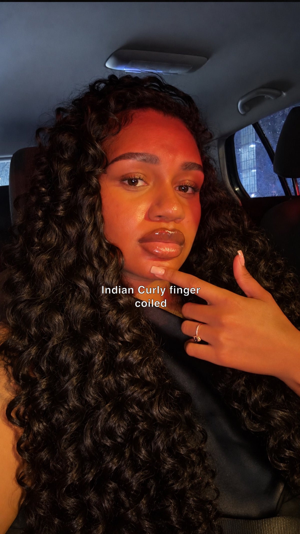 Thick Indian Curly bundles