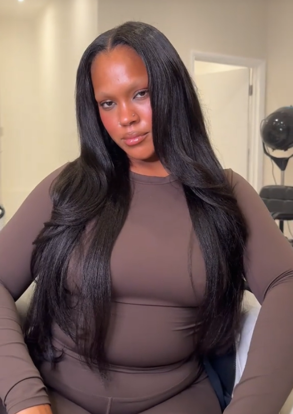 Luxury kinky Straight